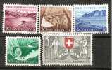 Switzerland1953: Michel580-4mnh** - Unused Stamps