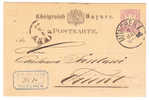 ALLEMAGNE BAVIERE - Entier Postal / Ganzsache - 07/05/1880 - München - Postwaardestukken