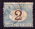 Italie Royaume Taxe T.Ob  N°14 1870.74. C.25 € - Taxe
