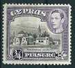 Zypern  1938  George VI - Pictorial  3/4 Pia   Mi-Nr.139  Falz * / MH - Cipro (...-1960)