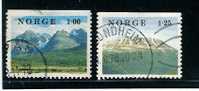 Norge - Norway - Lenangstindene And Jaegervasstindene - Gaustatoppen Mountain - Used Stamps