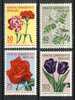 Turkey/Turquie/Türkei 1960, Flowers - Fleurs - Blumen **, MNH - Nuevos