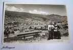 LA PAZ, BOLIVIA. 1955. PANORAMA, PAREJA TRAJE TIPICO. TYPICAL - Bolivië