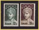 Sarre  1956  N° 353 / 54  Neuf  X X - Unused Stamps