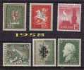 Sarre  1958  N° 415 / 420  Neuf X X - Unused Stamps