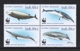 South Africa 1998 MiNr. 1177 - 1180 Südafrika WWF Whales 4v MNH**  4,00 € - Wale