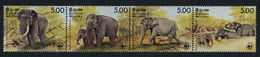 Sri Lanka 1986 MiNr. 753 - 756 WWF Mammals Sri Lankan Elephants 4v MNH**   70,00 € - Olifanten