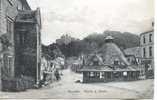 SOMERSET - DUNSTER - CASTLE AND STREET Pre-WWI  Som214 - Autres & Non Classés