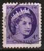 N° 270 O Y&T 1954 Elizabeth II - Used Stamps