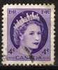 N° 270 O Y&T 1954 Elizabeth II - Used Stamps