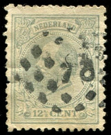 Pays : 384  (Pays-Bas : Guillaume III)   Yvert Et Tellier N° :   22 (o) [13 X 12] ; NVPH NL ? - Gebraucht