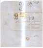 53197)lettera Austriaca Con 3 Valori Da 15kreuzer + 2x3 Kreuzer + Annulli . - Lettres & Documents