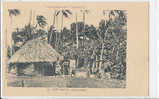 Delcampe - W995/C P A ILES WALLIS  - CAMPAGNE DU KERSAINT -CASE INDIGENE - Wallis Und Futuna