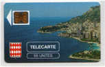 Télécarte De Monaco 50 Unités – Rocher Flèche Blanche - Monace