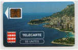 Télécarte De Monaco 50 Unités – Rocher Flèche Blanche - Mónaco