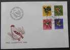 OISEAUX - SUISSE - PRO JUVENTUTE / 1968  ENVELOPPE FDC ILLUSTREE (ref 1046) - Lettres & Documents