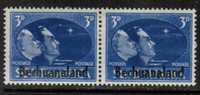 BECHUNALAND   Scott #  137-9*  VF MINT LH Pairs - 1885-1964 Protectorat Du Bechuanaland