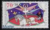 Specimen, Germany ScB679 Circus, Horse (Muster, Muestra, Mihon) - Cirque