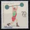 Specimen, Germany ScB701 Sports, Weight Lifting (Muster, Muestra, Mihon) - Gewichtheben