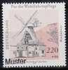 Specimen, Germany ScB824 Windmill (Muster, Muestra, Mihon) - Mühlen