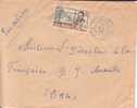 AOF,Sénégal,Boundiali > France,lettre,Colonies,li Eutenant Gouverneur Cureau,15f N°230,cachet - Covers & Documents