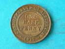 1 HALF PENNY 1917 I - KM 22 ( For Grade, Please See Photo ) ! - Penny