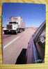CPM Photo ALBERTO MARTINEZ Dépassement TRUCK Sur Route CAMION AMERICAIN GRD FORMAT Achat Immediat - Trucks, Vans &  Lorries