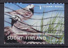 Finland 2001 Mi. 1586    1. Klasse Bird Vogel Bachstelze - Oblitérés