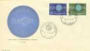 TURKEY 1960 EUROPA CEPT FDC - 1960