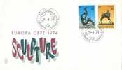 LUXEMBOURG  1974  EUROPA CEPT FDC - 1974