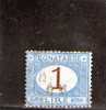 ITALIA 1870-4 SEGNATASSE USATO - Strafport