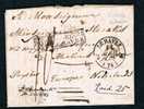 USA Précurseur 1839 Lettre Datée De St Charles (MISSOURI) Avec Entrée Càd "Le Havre" + Encadré "PAYS D'OUTREMER/PAR .... - …-1845 Prephilately