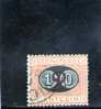 ITALIA 1890-1 SEGNATASSE USATO - Postage Due