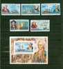 REPOBLIKA MALAGASY 1975, US BICENTENARY, SET + BLOK,ONGETAND, IMPERF,POSTFRIS/MNH (L1127) - Onafhankelijkheid USA