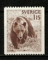 Sweden 1978 MiNr. 1021 Schweden Sverige  Brown Bear 1v MNH** 0,50 € - Osos