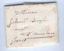 Lettre Hors Poste -  TEMSCHE 1828 Franco Vers ST NICOLAAS - Signé Gebroeders Janssens  --  B7/079 - 1815-1830 (Periodo Holandes)