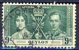 #Ceylon 1937. Michel 228. Cancelled(o) - Ceylon (...-1947)