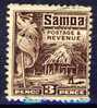 Samoa 1921. Michel 61A. Cancelled(o) - Samoa (Staat)