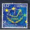 L Luxemburg 2002 Mi 1563 Europäischer Gerichtshof - Used Stamps