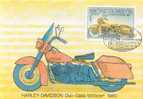 HONGRIE CARTE MAXIMUM NUM.YVERT 3018 HISTOIRE DE LA MOTO - Cartes-maximum (CM)