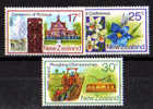 New Zeland - 1980 - N. 763 - 65 - Nuovo Non Linguellato 3 Val, Serie Non Cpl - FIORI - - Unused Stamps