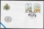 1998  San Marino   FDC.  Yv. 1563-4    Mi. 1774-5 - 1998