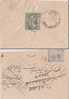 Princely State Jaipur, Postal Stationery Envelope, Bearing 3 An Green, Horse, Chariot, Sun, Astronomy, India As Per The - Jaipur