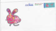 Christmas Island 2011 Year Of The Rabbit Air Mail Postage Paid Unused - Christmaseiland
