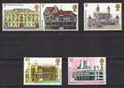 Great Britain, Year 1975 Mi 673-677, Heritage Buildings, MNH ** - Ungebraucht