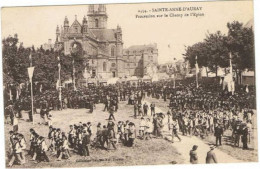 Ste Anne D'Auray     Procession Sur Le Champ De L'epine - Holy Places