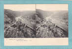 CARTE STEREO  -  Bords De La Moselle  -  Ruines  De Greifenburg .  -  BELLE CARTE   - - Stereoscope Cards