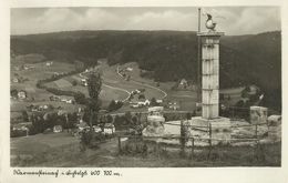 AK Warmensteinach Fichtelgebirge & Denkmal ~1940 #08 - Bayreuth