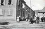 SAINT AMARIN - VISITE DU PRESIDENT DE LA REPUBLIQUE LE 9.08.1915 - SUPERBE CARTE TRES TRES ANIMEE AVEC NOMBREUX DRAPEAUX - Saint Amarin