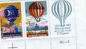 France: N° 2262A  Paire Atenant Au Logo.(bicentenaire De L'air Et De L'espace.) - Fesselballons